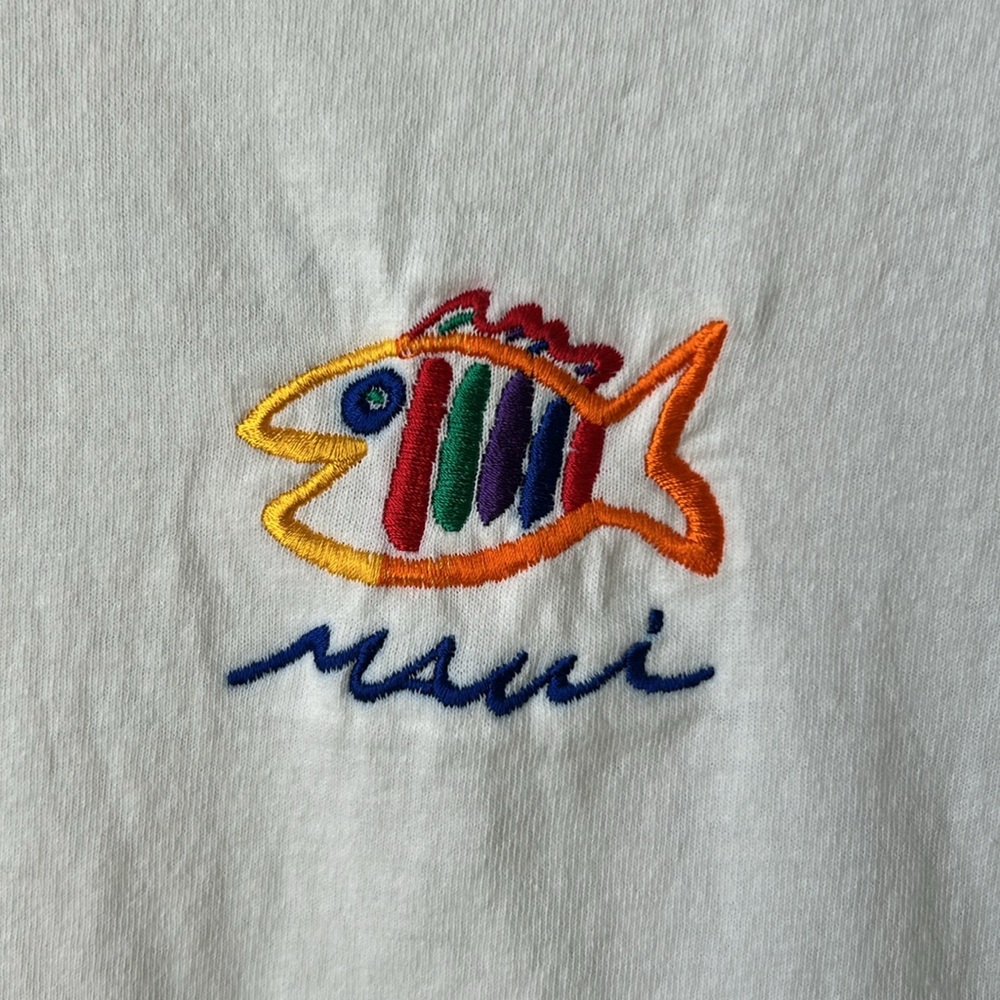 Ladies T-Shirt with Maui embroidered logo